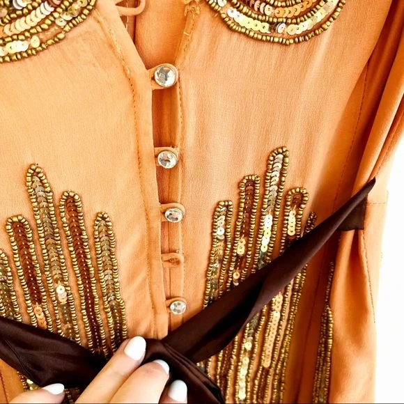 Tracy Reese Beaded Silk Tank Blouse NWT - Picture 5 of 14